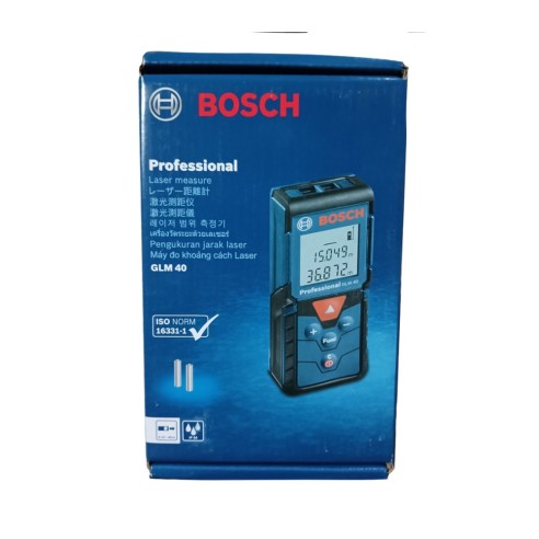 Máy đo khoảng cách tối đa 40m Bosch GLM 40 (06010729K0)