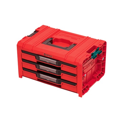 Thùng công cụ 18 inch 3 ngăn kéo Qbrick System PRO Drawer 3 Toolbox Expert RED Ultra HD